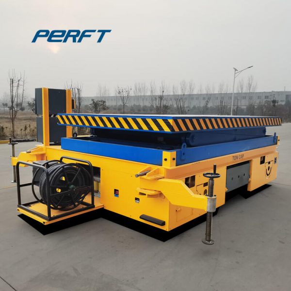 5 Ton Trackless Transfer Platform Handling Carts for Heavy Industry